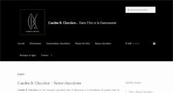 Desktop Screenshot of carolinebchocolate.com